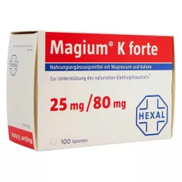 Comprimés Magium K Forte, 100 pc