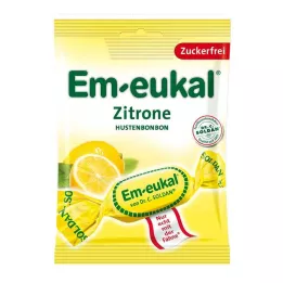 Em-eukal toux gouttes citron sans sucre, 75 g