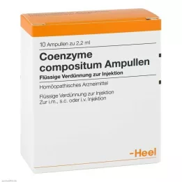Ampoules de composition de coenzyme, 10 pc