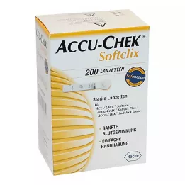 Lancettes Accu Chek Softclix, 200 pc