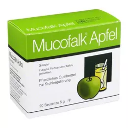 Sacs de granulés de pomme Mucofalk, 20 pc