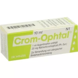 CROM-OPHTAL Gouttes oculaires, 10 ml