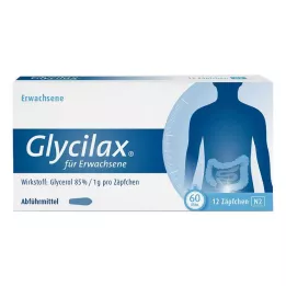 Suppositoires Glycilax® pour adultes, 12 pc