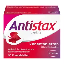 Comprimés veineux supplémentaires Antistax pour varices, 90 pc