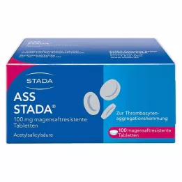 ASS STADA 100 mg comprimés gastro-résistants, 100 pc