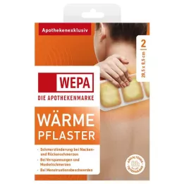 Cou / dos en plâtre thermique 8,5x28,5 cm Wepa, 2 pc