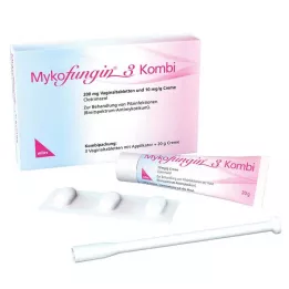 MYKOFUNGIN 3 Combi 200 mg vaginal + 10 mg/g de crème, 1 P